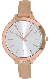 Michael Kors Runway Biały/Skóra Ø42 mm MK2284