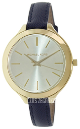 Michael Kors Runway Srebrny/Skóra Ø41 mm MK2285