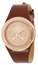 Michael Kors Camille Różowe złoto/Skóra Ø44 mm MK2313