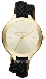 Michael Kors Runway Szampański/Skóra Ø42 mm MK2315
