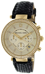 Michael Kors Szampański/Skóra Ø39 mm MK2316