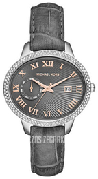 Michael Kors Whitley Szary/Skóra Ø41 mm MK2427