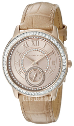 Michael Kors Madelyn Różowe złoto/Skóra Ø40 mm MK2448