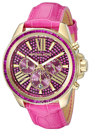 Michael Kors Wren Zestaw kryształów/Skóra Ø41.5 mm MK2449