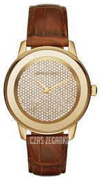 Michael Kors Zestaw kryształów/Skóra Ø41.5 mm MK2455