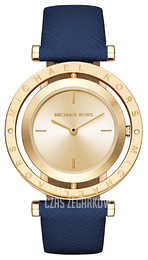 Michael Kors Szampański/Skóra Ø33 mm MK2526