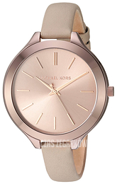 Michael Kors Runway Różowe złoto/Skóra Ø38 mm MK2631