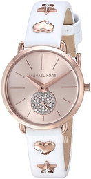 Michael Kors Różowe złoto/Stal w kolorze różowego złota Ø34 mm MK2728