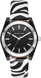 Michael Kors Channing Czarny/Skóra Ø40 mm MK2856