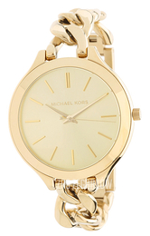 Michael Kors Runway Żółte złoto/Stal w odcieniu złota Ø42 mm MK3222