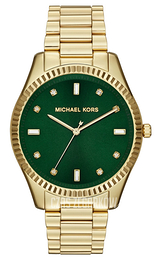 Michael Kors Blake Zielony/Stal w odcieniu złota Ø41.5 mm MK3226