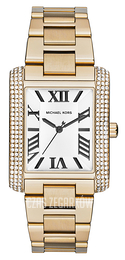 Michael Kors Emery Biały/Stal w odcieniu złota MK3254