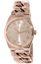 Michael Kors Różowe złoto/Stal w kolorze różowego złota Ø38 mm MK3414