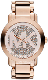 Michael Kors Runway Różowe złoto/Stal w kolorze różowego złota Ø46 mm MK3463