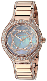 Michael Kors Kerry Niebieski/Stal w kolorze różowego złota Ø38 mm MK3482