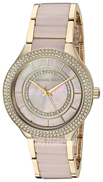 Michael Kors Różowy/Stal w odcieniu złota Ø37 mm MK3508