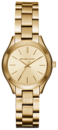 Michael Kors Runway Szampański/Stal w odcieniu złota Ø34 mm MK3512