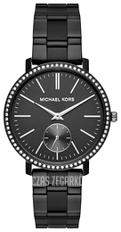 Michael Kors Czarny/Stal Ø38 mm MK3566