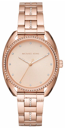 Michael Kors Różowe złoto/Stal w kolorze różowego złota Ø38 mm MK3677