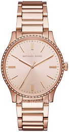 Michael Kors Bailey Różowe złoto/Stal w kolorze różowego złota Ø38 mm MK3809
