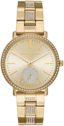 Michael Kors Żółte złoto/Stal w odcieniu złota Ø38 mm MK3811