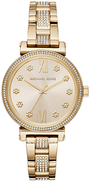 Michael Kors Sofie Żółte złoto/Stal w odcieniu złota Ø36 mm MK3881