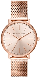 Michael Kors Pyper Różowe złoto/Stal w kolorze różowego złota Ø38 mm MK4340