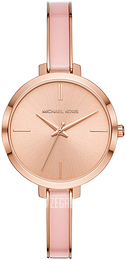 Michael Kors Jaryn Różowe złoto/Stal w kolorze różowego złota Ø36 mm MK4343