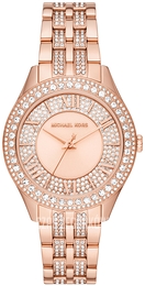 Michael Kors Harlowe Różowe złoto/Stal w kolorze różowego złota Ø38 mm MK4710