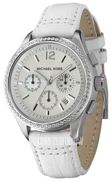 Michael Kors Biały/Skóra Ø37 mm MK5015