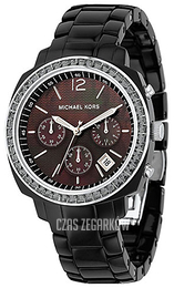 Michael Kors Czarny/Stal Ø40 mm MK5080