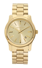 Michael Kors Runway Żółte złoto/Stal w odcieniu złota Ø38 mm MK5160