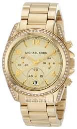 Michael Kors Blair Żółte złoto/Stal w odcieniu złota Ø39 mm MK5166