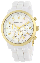 Michael Kors Ritz Biały/Plastik Ø42 mm MK5218