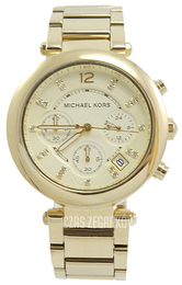 Michael Kors Zloty/Pozlacana Ø40 mm MK5276