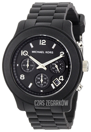 Michael Kors Czarny/Guma Ø42 mm MK5291
