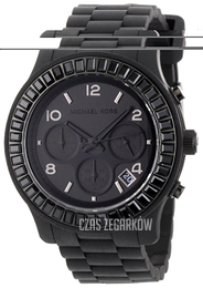 Michael Kors Czarny/Guma Ø40 mm MK5395