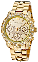 Michael Kors Szampański/Stal w odcieniu złota Ø39 mm MK5432