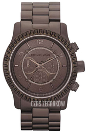 Michael Kors Brązowy/Stal Ø45 mm MK5543