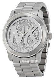 Michael Kors Runway Srebrny/Stal Ø45 mm MK5544