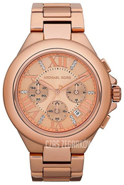 Michael Kors Różowe złoto/Stal w kolorze różowego złota Ø43 mm MK5652
