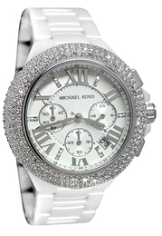 Michael Kors Camille Biały/Czeramiczna Ø43 mm MK5843