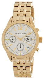 Michael Kors Kremowy/Stal w odcieniu złota Ø25 mm MK6132