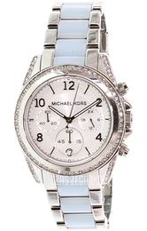 Michael Kors Blair Srebrny/Żywica z tworzywa sztucznego Ø39 mm MK6137