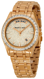 Michael Kors Kiley Zestaw kryształów/Stal w odcieniu złota Ø34 mm MK6146