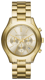 Michael Kors Runway Szampański/Stal w odcieniu złota Ø42 mm MK6251
