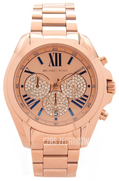 Michael Kors Bradshaw Różowe złoto/Stal w kolorze różowego złota Ø38 mm MK6321