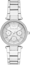 Michael Kors Parker Srebrny/Stal Ø33 mm MK6350