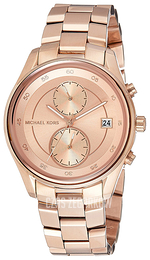 Michael Kors Różowe złoto/Stal w kolorze różowego złota Ø40 mm MK6465