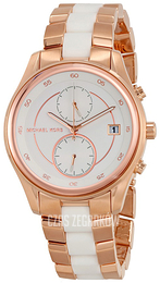 Michael Kors Blair Biały/Guma Ø40 mm MK6467